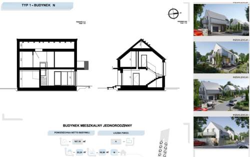 NOWOCZESNY DOM 119,5 m2 W OTOCZENIU ZIELENI