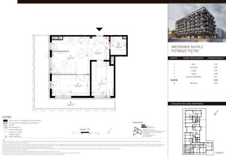APARTAMENT 3 POKOJOWY-60 m2