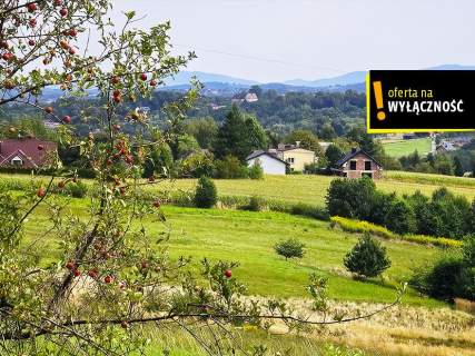 Działka w Czechówce z widokiem na Beskidy