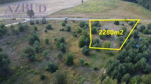 Działka budowlana na sprzedaż, 2285 m2, Lubochnia