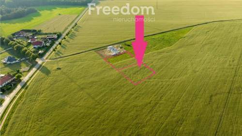 Sprzedam działkę w Niborku koło Nidzicy