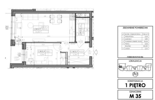 NOWE mieszkanie 39,95 m2 PRZY KIELECKIM ZALEWIE