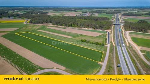 Działka przy trasie S61. Idealna pod logistykę