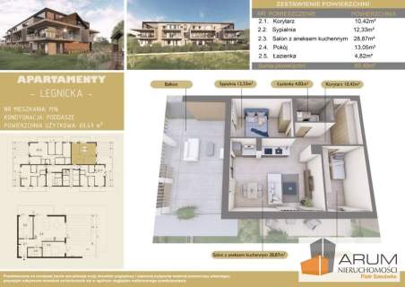 Mieszkanie na sprzedaż, 69,49 m2, Częstochowa