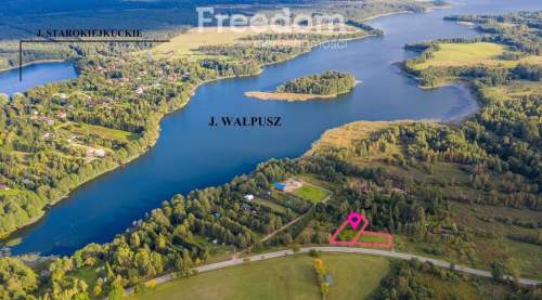 Działka w Starych Kiejkutach nad jeziorem Wałpusz