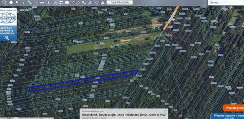 DZIAŁKA budowlano- usługowa, Krasnobród, pow. 0,6794 ha.