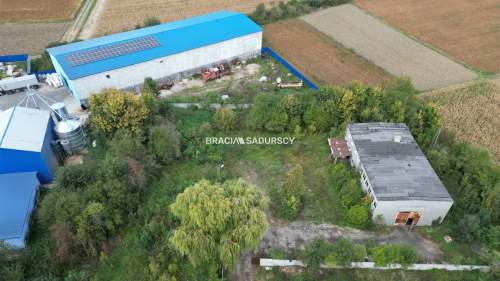 Siedliszowice pow. tarnowski - hala prod. 400 m2.