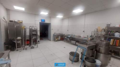 Hala wyposażona na produkcję żywności catering