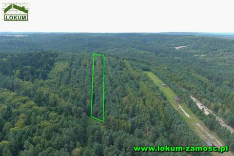 DZIAŁKA budowlano- usługowa, Krasnobród, pow. 0,6794 ha.