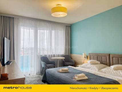Apartament w centrum z widokiem na panoramę miasta