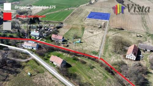 Działka z projektem domu w cenie.