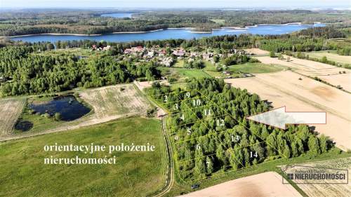 Działka ok 400 m od Jeziora Śmiadowo.