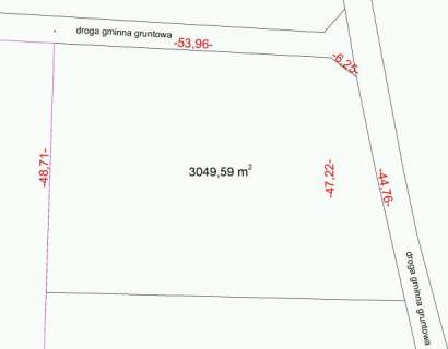 Działka widokowa zagrodowa 3050m2, Radwanowice