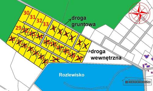 Działka rolna pod lasem