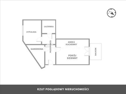 Na sprzedaż 2-pokojowe mieszkanie w Kołobrzegu 