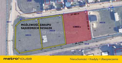 Działka Mieszkalno - Usługowa blisko Morzem