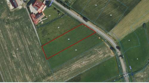 Działka budowlana Łagiewniki Małe 1755m2