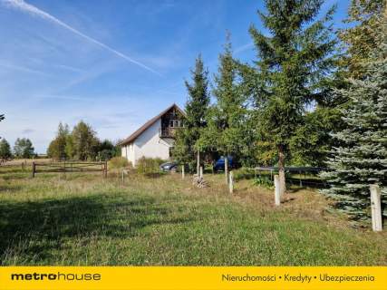 Działka budowlana i stajnia - 1,4ha przy lesie.