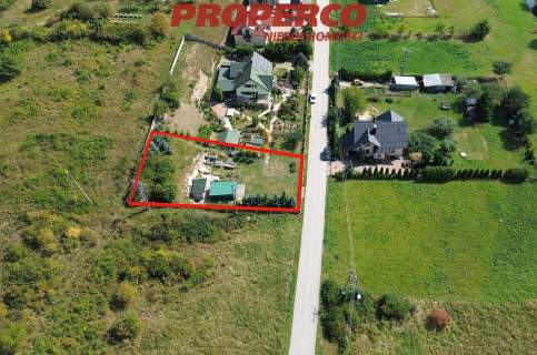 Działka 812m2, Lisów, gmina Morawica
