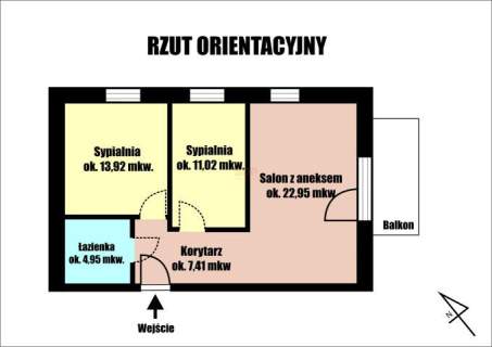 3 pokoje komórka i miejsce postojowe w cenie gotowe do odbioru...