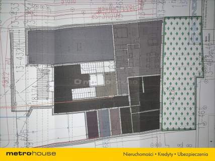PABIANICE- działka 407 m2 w centrum z projektem.