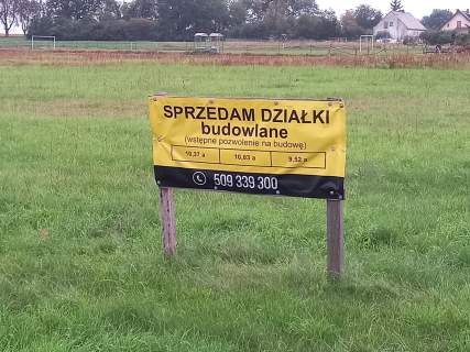 działki do indywidualnej sprzedaży lub w całości