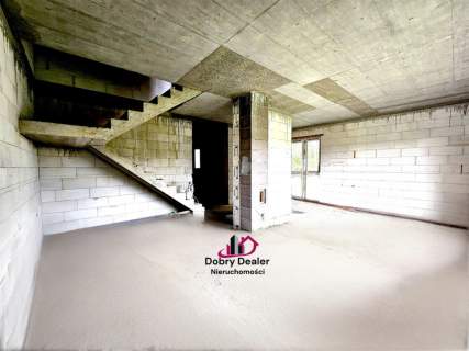 Nowoczesny dom w zabudowie bliźniaczej 150m2