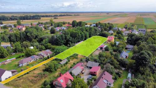 Siedlisko w Biszczy działka 47 ar