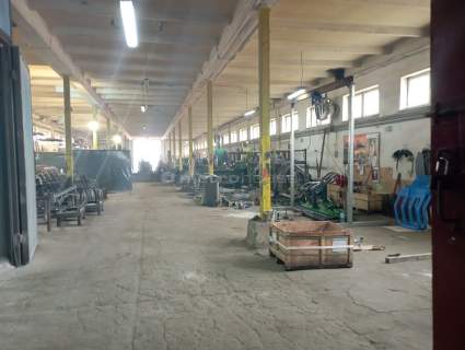 Hala produkcyjna o powierzchni 2200 m2.