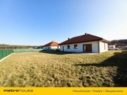 Oszczędny parterowy dom z ogrodem Ostrowina