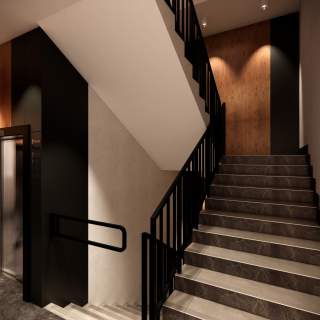 Kawalerka 27,49m2, balkon, III piętro, Warszawska