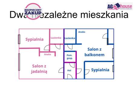 Szafarnia - premium apartament 2 osobne lokale