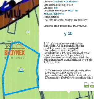 Działka rolna - Kopnica