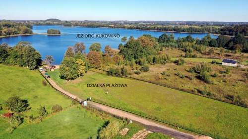 Piękna działka z dostępem do jeziora