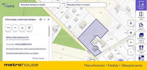 Sprzedaż 5500 m2 w Łodzi Świetna lokalizacja 