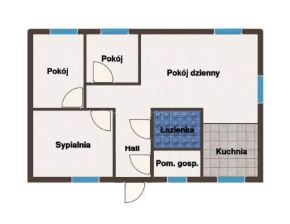 Sople, dom w pięknej okolicy nad jeziorem.