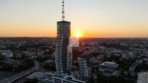 Kawalerka 12 piętro widok na Wisłok