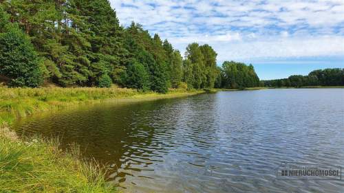 70 m od jeziora - działka pod zabudowę mieszkalną