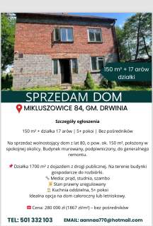 Dom do remontu Mikluszowice