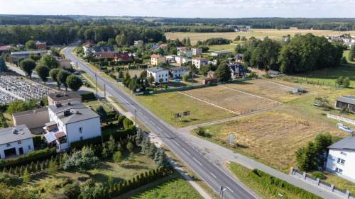 Działka budowlana Strzebiń 1254m2