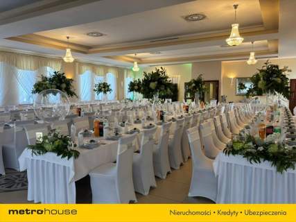 Sala weselna z częścią hotelową