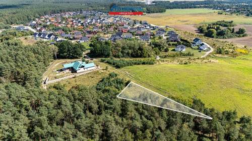 Działka budowlana na sprzedaż, 1553 m2, Zawada