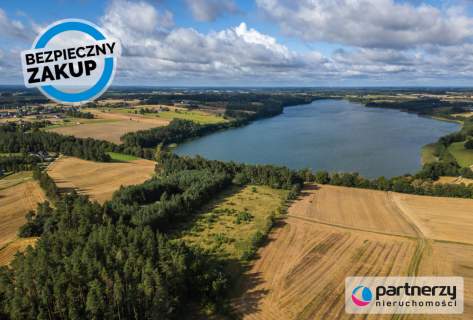 Malowniczo położona działka nad Jez. Grabowskim 