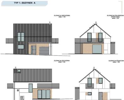 NOWOCZESNY DOM 119,5 m2 W OTOCZENIU ZIELENI
