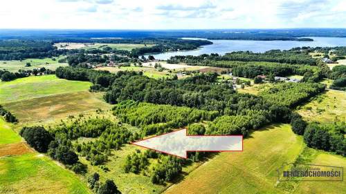 możliwość zabudowy zagrodowej -1 km od jeziora Pil