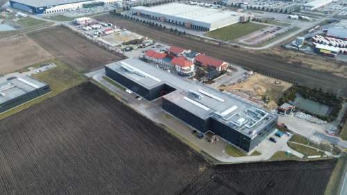 Nowa hala produkcyjna-magazynowa obok S8