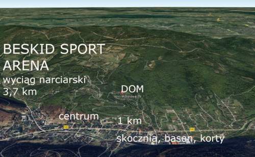 Dom z przepięknym widokiem i basenem w Szczyrku