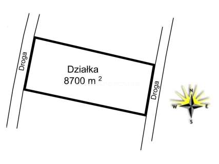 Działka przy drodze krajowej 51