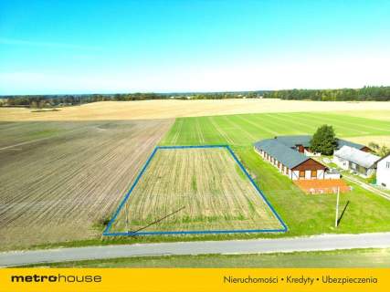 Duża działka budowlana przy lesie na Kaszubach.
