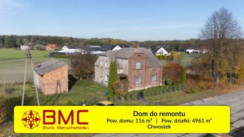Dom do remontu Chwostek
